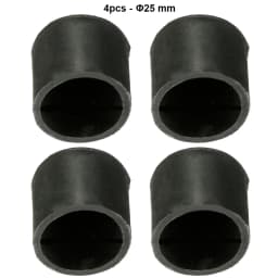 4Pcs/Set Non-slip Rubber Feet Chair Pads Anti Scratch Furniture Legs Table Feet Caps Floor Protector Rubber Legs for Furniture