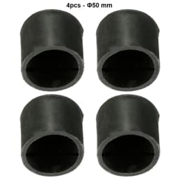 4Pcs/Set Non-slip Rubber Feet Chair Pads Anti Scratch Furniture Legs Table Feet Caps Floor Protector Rubber Legs for Furniture