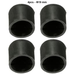 4Pcs/Set Non-slip Rubber Feet Chair Pads Anti Scratch Furniture Legs Table Feet Caps Floor Protector Rubber Legs for Furniture