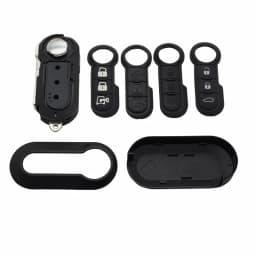 Cocolockey Smart Key for Car Key Shell Case Fob for FIAT 500 Panda Punto Bravo Ducato Stilo Remote Auto Key 3 Button SIP22 Blade