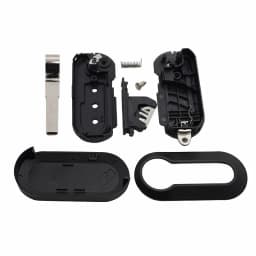 Cocolockey Smart Key for Car Key Shell Case Fob for FIAT 500 Panda Punto Bravo Ducato Stilo Remote Auto Key 3 Button SIP22 Blade