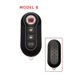 Cocolockey Smart Key for Car Key Shell Case Fob for FIAT 500 Panda Punto Bravo Ducato Stilo Remote Auto Key 3 Button SIP22 Blade