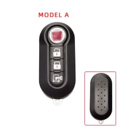 Cocolockey Smart Key for Car Key Shell Case Fob for FIAT 500 Panda Punto Bravo Ducato Stilo Remote Auto Key 3 Button SIP22 Blade