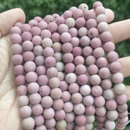 Natural Matte Jaspers Frosted Amazonite Agates Jades Quartz Turquoises Stone Round Spacer Bead For Jewelry Making Bracelet