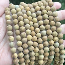 Natural Matte Jaspers Frosted Amazonite Agates Jades Quartz Turquoises Stone Round Spacer Bead For Jewelry Making Bracelet