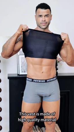 Mens Slimming Body Shaper Vest Shirt Abs Abdomen Slim Gym Workout Tummy Control Compression Tank Top Sleeveless Shapewear
