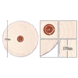 50-200mm Cloth Buffing Polishing Wheel Cotton Lint Cloth Arbor Buffer Grinder Pad 150 Gold Silver Jewelry Mirror Polishing Wheel
