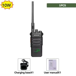 Retevis RT86 Walkie Talkie Professional Two Way Radio Long Range Type-C Communication Radio for Outdoor Business Farm