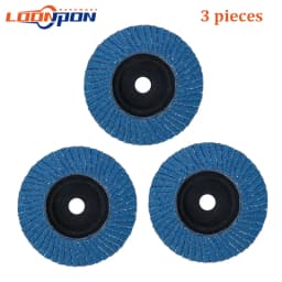 YKLP Flap Discs 75mm Zirconia Grinding Wheels Sanding Disc Type 27 Grinding Wheels for Stainless Steel Sheet Metal