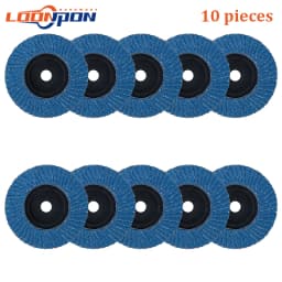YKLP Flap Discs 75mm Zirconia Grinding Wheels Sanding Disc Type 27 Grinding Wheels for Stainless Steel Sheet Metal