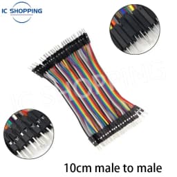 Jumper Wire 40PCS DuPont Line DuPont Cable Connection male to male+female to female and male to female for Arduino DIY KIT