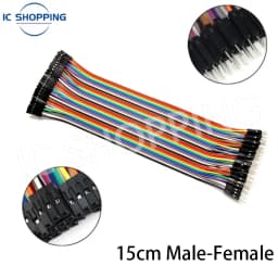 Jumper Wire 40PCS DuPont Line DuPont Cable Connection male to male+female to female and male to female for Arduino DIY KIT