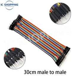 Jumper Wire 40PCS DuPont Line DuPont Cable Connection male to male+female to female and male to female for Arduino DIY KIT
