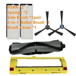 Roller Main Brush Cover Side Brush HEPA Filter Mop Cloth for Silvercrest SSR1 SSRA1 ilife A9s A9 A7 Robotic Vacuum Cleaner Parts