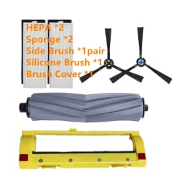 Roller Main Brush Cover Side Brush HEPA Filter Mop Cloth for Silvercrest SSR1 SSRA1 ilife A9s A9 A7 Robotic Vacuum Cleaner Parts