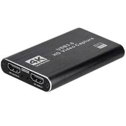 4K USB 3.0 Video Capture Card HDTV 1080P 60Hz HD Video Recorder Grabber For PS4 OBS Game Recording Live Streaming