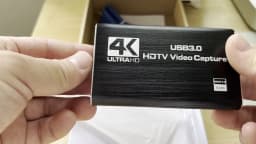 4K USB 3.0 Video Capture Card HDTV 1080P 60Hz HD Video Recorder Grabber For PS4 OBS Game Recording Live Streaming