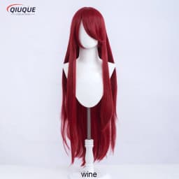 80 Colors 100cm Long Straight Cosplay Wig Anime Compatible Universal Omopinenet Heat Resistant Synthetic Hair Wigs + Wig Cap