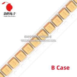 10pcs A B C D Case Tantalum Capacitor 6V 10V 16V 25V 35V 50V 0.1UF 1UF 2.2UF 4.7UF 10UF 22UF 33UF 47UF 100UF 220UF 330UF 470UF