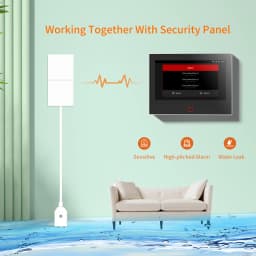 Staniot 4G Home Security Alarm System WiFi Wireless Burglar 30 Kit Tuya Smart Life App Control Support Anti-fingerprint