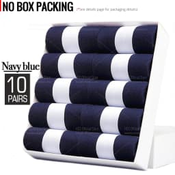 HSS 5/10 Pairs Men's Cotton Blend Socks Black Business Men Socks Soft Breathable Summer Winter for Male Socks Plus Size (6.5-14)