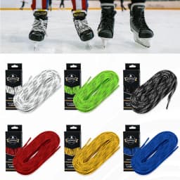 UICE Ice Hockey Skate Laces 84-120in Hockey Accessories Dual Layer Braid Hockey Shoelaces Ice Hockey Equipment