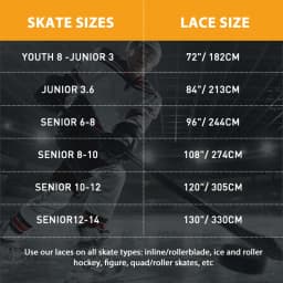 UICE Ice Hockey Skate Laces 84-120in Hockey Accessories Dual Layer Braid Hockey Shoelaces Ice Hockey Equipment