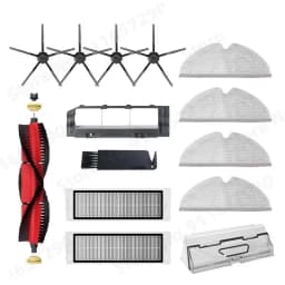 Roborock S5 MAX S50 MAX S55 MAX S6 MAXV HEPA Filter Side/Main Brush Water Tank Tray Mop Dust Box Vacuum Cleaner Accessories