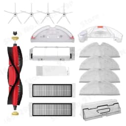 Roborock S5 MAX S50 MAX S55 MAX S6 MAXV HEPA Filter Side/Main Brush Water Tank Tray Mop Dust Box Vacuum Cleaner Accessories