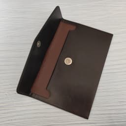 A4 A5 A6 Leather File Folder Data Package Document Bag Fashion Briefcase Data Contract Bill File Bag School Office Supplies