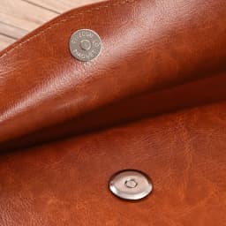 A4 A5 A6 Leather File Folder Data Package Document Bag Fashion Briefcase Data Contract Bill File Bag School Office Supplies