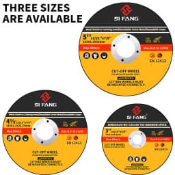 3/4.5/5 Inch Metal Cut Off Wheel Cutting Disc for Angle Grinder Resin Disc 125mm Slice Grinding Blade Cutter for Iron