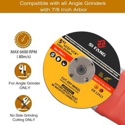 3/4.5/5 Inch Metal Cut Off Wheel Cutting Disc for Angle Grinder Resin Disc 125mm Slice Grinding Blade Cutter for Iron