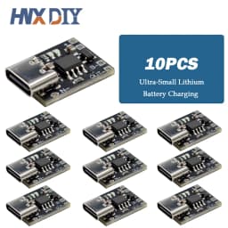 5/10pcs Ultra-Small Lithium Battery Charging Panel 1A Ternary Lithium Battery 3.7V4.2V Charger Module Type-C Protection Board