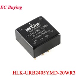 DC-DC 20W/10W/5W Isolated Regulated Power Supply Module 48V/24V/12V to 3.3V/5V/9V/12V/15V/24V URB4812YMD VRB1205YMD URB2412YMD