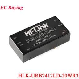 DC-DC 20W/10W/5W Isolated Regulated Power Supply Module 48V/24V/12V to 3.3V/5V/9V/12V/15V/24V URB4812YMD VRB1205YMD URB2412YMD