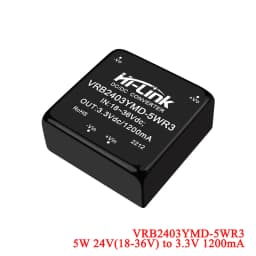 DC-DC 20W/10W/5W Isolated Regulated Power Supply Module 48V/24V/12V to 3.3V/5V/9V/12V/15V/24V URB4812YMD VRB1205YMD URB2412YMD