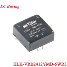 DC-DC 20W/10W/5W Isolated Regulated Power Supply Module 48V/24V/12V to 3.3V/5V/9V/12V/15V/24V URB4812YMD VRB1205YMD URB2412YMD