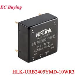 DC-DC 20W/10W/5W Isolated Regulated Power Supply Module 48V/24V/12V to 3.3V/5V/9V/12V/15V/24V URB4812YMD VRB1205YMD URB2412YMD