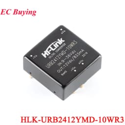 DC-DC 20W/10W/5W Isolated Regulated Power Supply Module 48V/24V/12V to 3.3V/5V/9V/12V/15V/24V URB4812YMD VRB1205YMD URB2412YMD