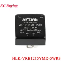 DC-DC 20W/10W/5W Isolated Regulated Power Supply Module 48V/24V/12V to 3.3V/5V/9V/12V/15V/24V URB4812YMD VRB1205YMD URB2412YMD