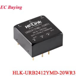 DC-DC 20W/10W/5W Isolated Regulated Power Supply Module 48V/24V/12V to 3.3V/5V/9V/12V/15V/24V URB4812YMD VRB1205YMD URB2412YMD