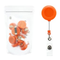5pcs/lot Retractable Badge Reels with Belt Chest Pocket Clip for Staff Nurses Doctors Name ID Tag Pass Access Card Badge Holder