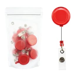 5pcs/lot Retractable Badge Reels with Belt Chest Pocket Clip for Staff Nurses Doctors Name ID Tag Pass Access Card Badge Holder