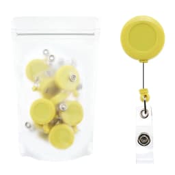 5pcs/lot Retractable Badge Reels with Belt Chest Pocket Clip for Staff Nurses Doctors Name ID Tag Pass Access Card Badge Holder
