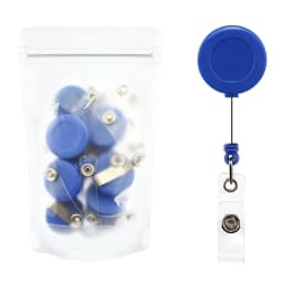 5pcs/lot Retractable Badge Reels with Belt Chest Pocket Clip for Staff Nurses Doctors Name ID Tag Pass Access Card Badge Holder