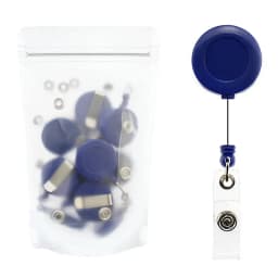 5pcs/lot Retractable Badge Reels with Belt Chest Pocket Clip for Staff Nurses Doctors Name ID Tag Pass Access Card Badge Holder