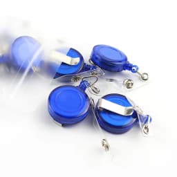 5pcs/lot Retractable Badge Reels with Belt Chest Pocket Clip for Staff Nurses Doctors Name ID Tag Pass Access Card Badge Holder