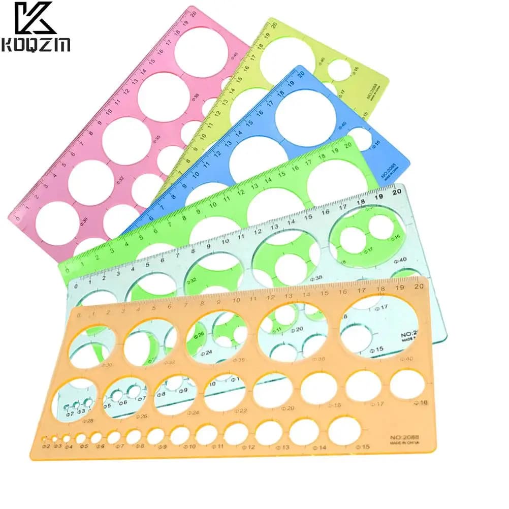 Creative DIY Quilling Ruler Rulers Tool Circle Size Template Kit Origami Paper Craft Quilled Craft Suppliers Random Color
