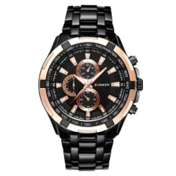 CURREN 8023 Quartz Watch Men Waterproof Sport Military Watches Mens Business Stainless Steel Wristwatch Male Clock reloj hombre